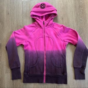 Lululemon Limited Edition Scuba Hoodie Dip Dye Size 6